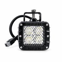 Lumière de travail LED HSSH 2 pouces 40W Osram à faisceau diffusé, lumière auxiliaire tout-terrain pour ATV, UTV, camion, SUV