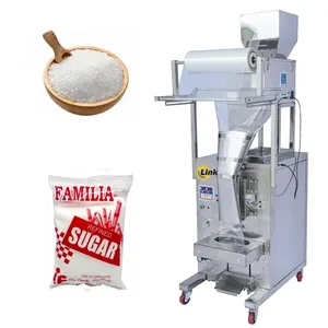 Link marca preço de fábrica grãos de porcas, manga seca sacos de açúcar máquina de embalagem 1kg