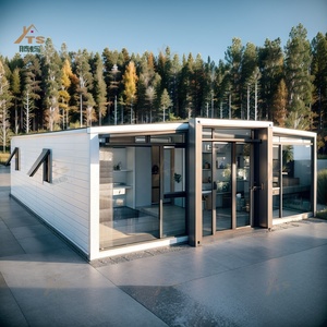 Casa Contenedor Portátil <span class=keywords><strong>de</strong></span> 20 Pies con 3 Dormitorios <span class=keywords><strong>Casas</strong></span> Prefabricadas Modernas Villa <span class=keywords><strong>de</strong></span> Lujo <span class=keywords><strong>de</strong></span> Acero Ligero - Product Image 2