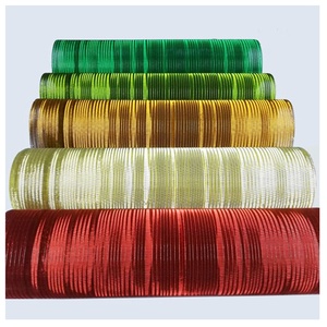 Tissu en maille métallique tissée en cuivre pour revêtements muraux - Product Image 1