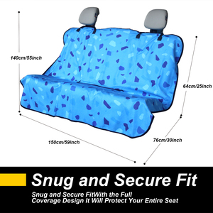 Baskılı araba havlu klozet kapağı su geçirmez ter havlu arka klozet kapağı çocuk kadın evcil hayvanlar için - Product Image 4