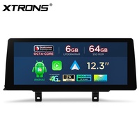 XTRONS Radio de Coche Android de 12.3 Pulgadas para BMW Serie 3/4 M3 M4 NBT Qualcomm 665 6+64GB 2K QHD IPS CarPlay Inalámbrico Navegación 4G