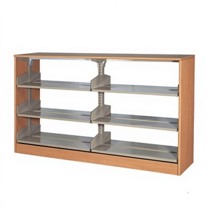 Étagère à livres en métal à colonne unique pour bibliothèque universitaire moderne à prix abordable - Product Image 3
