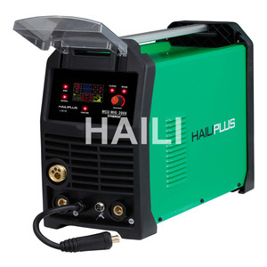 Soldadora Inversora Synergic <span class=keywords><strong>MIG</strong></span> <span class=keywords><strong>4</strong></span> en 1 IGBT Tig Mma <span class=keywords><strong>Mig</strong></span> para Soldadura con y sin Gas con Pantalla LCD MCU <span class=keywords><strong>MIG</strong></span>-160X - Product Image 1