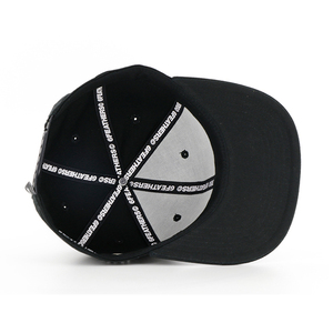 Hip hop 6 panel apoyo Logotipo <span class=keywords><strong>de</strong></span> muestra <span class=keywords><strong>camionero</strong></span> deporte al por mayor <span class=keywords><strong>de</strong></span> encargo del sombrero del snapback bordado - Product Image 5