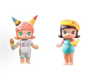 Véritable <span class=keywords><strong>Molly</strong></span> Food Party Series Boîte aveugle marée Collection de jouets Poupée Ornements décoratifs Cadeau surprise - Product Image 3