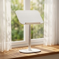 Support de lecture pliable en bois YD-22, support de livre réglable pour bureau, support de livre portable pour enfants, support de documents ergonomique pour l'étude