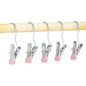 Crochet plat en acier inoxydable de haute qualité, anti-rayures, pour le séchage du linge, la maison, la garde-robe, la cuisine, support de rangement - Product Image 1