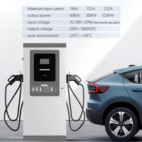 Nouvelle station de recharge pour véhicules électriques, chargeur rapide DC 360 kW, sur pied, double pistolet, hub de recharge public, norme européenne OCPP, IP54