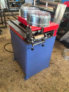 Máquina para Fabricar Collares de Ductos <span class=keywords><strong>HVAC</strong></span>, Motorizada, 380V 1.5KW, para Conexión de Ductos Redondos - Product Image 2