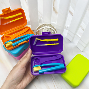 Kit de Cuidado Dental Personalizado con Cepillo de Dientes, Cepillo Interdental, Limpiador Lingual con Cualquier Imagen, Logotipo y Texto - Product Image 2