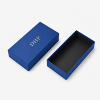 Emballage de luxe personnalisé, boîte rigide, estampage à chaud, gaufrage, lamination mate anti-rayures, boîte avec couvercle et base pour cadeau