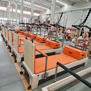 Mesin fitnes Body Premium reparasi Pilates reketua latihan inti kayu Maple setengah menara Pilates remantan untuk tubuh <span class=keywords><strong>Total</strong></span> - Product Image 2