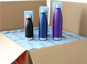 Bouteille d'eau Topnovo populaire de 500 ml à double paroi isolée sous vide, 17 oz, anti-fuite, en acier inoxydable, pour la gym et le sport - Product Image 6