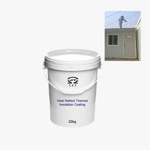 रंग स्टील टिल्स के लिए छत सनस्क्रीन ठंडा चिंतनशील घर कोटिंग पेंट