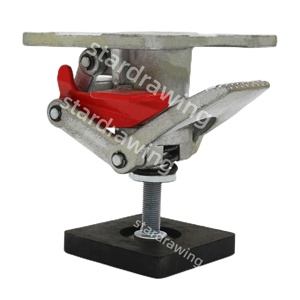 SS Heavy Duty Floor <span class=keywords><strong>Lock</strong></span> <span class=keywords><strong>Caster</strong></span> Bodens chloss <span class=keywords><strong>Caster</strong></span> Rad stopper - Product Image 3