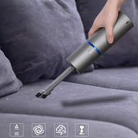Aspirateur à main électrique 3 en 1 avec aspiration puissante sans sac pour voiture, maison, bureau et animaux domestiques, prise américaine certifiée ROHS