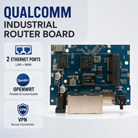 Routeur industriel 4G LTE avec double Ethernet, WiFi 2.4G, carte SIM, OpenWrt, OEM