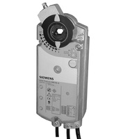 Siemens GMA126.1E Actionneur de registre d'air rotatif AC/DC 24 V 2 positions 7 Nm rappel à ressort 90/15 s 2 interrupteurs auxiliaires
