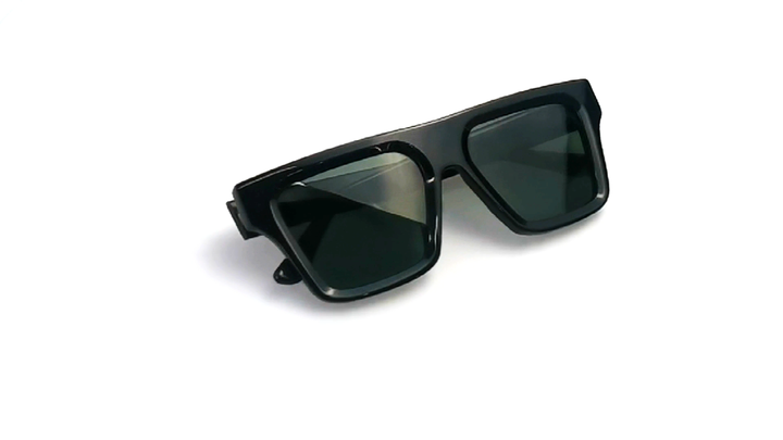 Wholesale De Sol Designer Large Glasses Thick Square Frame Custom Logo Lens  Blenders Brand Polarized Acetate Trendy Sunglasses