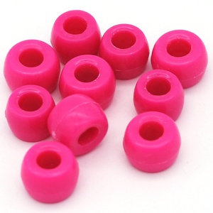 4x9mm Multi Couleur En Plastique Poney Perles Acrylique Forme Ronde Perles De Cheveux pour Bijoux/Bracelets Faire Enfants Tresses Accessoires - Product Image 5