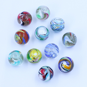 हस्तनिर्मित मुरूनो ग्लास रंगीन गेंद 16 मिमी 25 मिमी ग्लास संगमरमर क्रिस्टल बॉल आर्ट मूर्ति ग्लास सजावट टुकड़े - Product Image 4