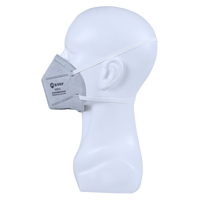 Masque facial jetable pliable 5 plis en tissu non tissé anti-poussière, fabriqué sur mesure par un fabricant professionnel, marque JIHUA