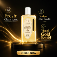 Détergent liquide pour lessive en vrac OEM, parfum frais longue durée, produits de nettoyage pour la lessive