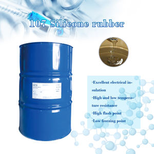 High-Quality 107 <strong>Silicone</strong> <strong>Rubber</strong> Raw Material: Hydroxyl Terminated PDMS for Industrial Applications - Product Image 5