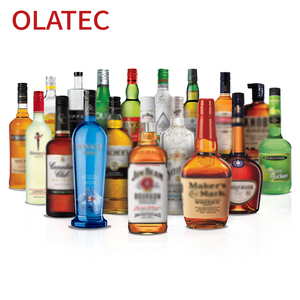 Bouteille en verre givré de luxe personnalisée OLATEC pour Baijiu et bouteille de vin clair haut de gamme pour vin blanc - Product Image 3
