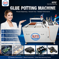 Machine de moulage automatique CNC 3 axes pour résine époxy en deux parties avec système de dosage, mélange et distribution précis pour l'électronique