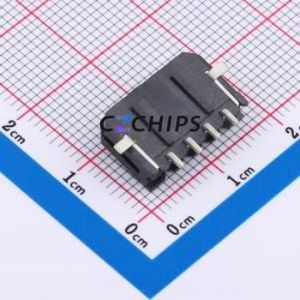 43650-4AWB Wire-to-Board Pin Header SMD,P=3mm,Horizontal Mount Connector 1x4P 3mm Horizontal Mount 4P - Product Image 2