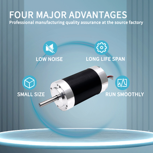 <span class=keywords><strong>Moteur</strong></span> CC sans balais 24V 56mm 0,2Nm Couple Contrôle de vitesse PMW pour vélo électrique à 3 roues pour ventilateur Bateau Appareil ménager - Product Image 2