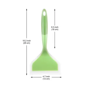 Silicone Spatula Ware Cooking Utensils Beef Meat Egg Kitchen Scraper Wide Pizza Cooking Tools Shovel Non-stick Spatula - Product Image 6