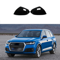 Accessoires de modification automobile : Coques de rétroviseurs pour véhicules conduite à gauche, compatibles avec AUDI Q5L Q7 2016-2021