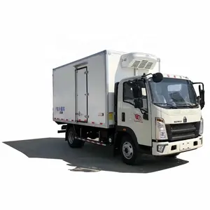 HOWO 4x2 3 tons refrigerated truck 5 tons Thermo King Refrigerator truck