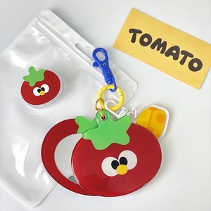 Custom Cute Cartoon Rotating Portable Lightweight Fashionable <b>Plastic</b> Keychain <b>Mirror</b> Pendant Makeup <b>Mirror</b> Souvenir - Product Image 4