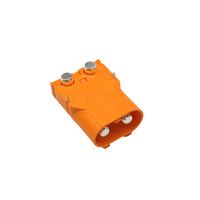 Conector de PCB de Alta Corriente Amass LCB60PW-M de 2 Pines Plateado para Batería de Bicicleta Eléctrica
