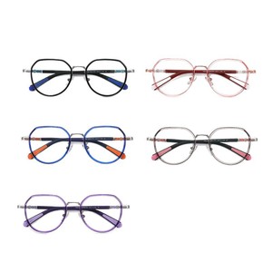 Lunettes anti-lumière bleue pour enfants Danda, monture ronde en TR90, verres en résine, protection des yeux pour les enfants - Product Image 5