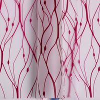 Papier d'emballage de fleurs transparent, 50 m, papier à support verre, support étanche pour bouquet de fleurs