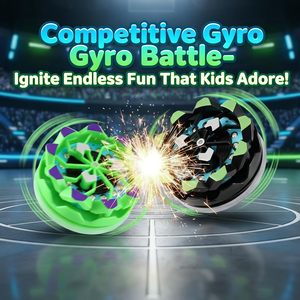 <span class=keywords><strong>Toupie</strong></span> Gyroscope Lumineuse Portative Effet Feux d'Artifice, Jouet Anti-stress Fidget Spinner, Gyroscope de Doigt - Product Image 2