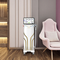 Appareil d'épilation au laser à diode à 4 longueurs d'onde de qualité médicale certifié CE, refroidissement par glace, EU Spa 3000W 1600W, stationnaire, de bureau, pour la peau