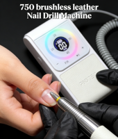 SNRQI Vente en gros de perceuse à ongles sans fil, démarrage progressif, anti-éclaboussures, vitesse à accélération lente, équipement professionnel pour salon de manucure, fournisseur