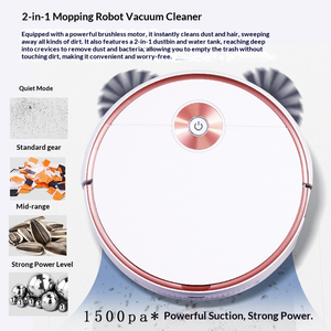 Robot Aspirador Inteligente con Control Remoto por Aplicación, Barrido, Trapeado y Limpieza en Uno - Product Image 6