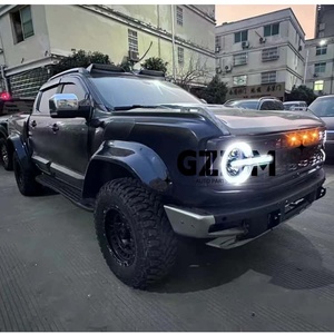 Juego Completo de Parachoques Delantero y Trasero de Plástico, Kit de Carrocería, Piezas de Actualización de Antiguo a Nuevo para Ford Ranger 2012-2021, Actualización a <span class=keywords><strong>Bronco</strong></span> - Product Image 3