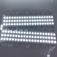 Module d'injection LED 9820 AC 110V 220V 3 LED IP65 étanche sans driver pour enseignes lumineuses, caissons lumineux, publicité et décoration