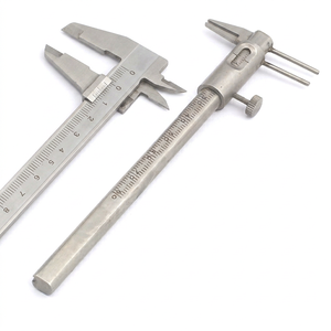 Localisateur manuel professionnel en acier inoxydable pour orthodontie dentaire, jauge de hauteur de bracket mobile, mesure précise pour procédures - Product Image 1