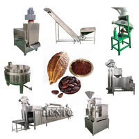 Machine à moudre le cacao de grande capacité / Machine à décortiquer les fèves de cacao / Ligne de production de poudre de cacao