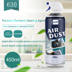 Aérosol de <span class=keywords><strong>nettoyage</strong></span> à air comprimé 450 ml pour objectifs d'appareil photo, claviers, ordinateurs portables et équipements électroniques - Product Image 2
