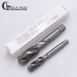 Taraud en spirale Guling M12x1.75 HSS pour machine à fileter - Product Image 1